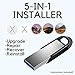 MacOS Install Disk 5-in-1 - Mojave, High Sierra, Sierra, El Capitan, Yosemite / Upgrade, Repair, Recover, Reinstall Mac OS X