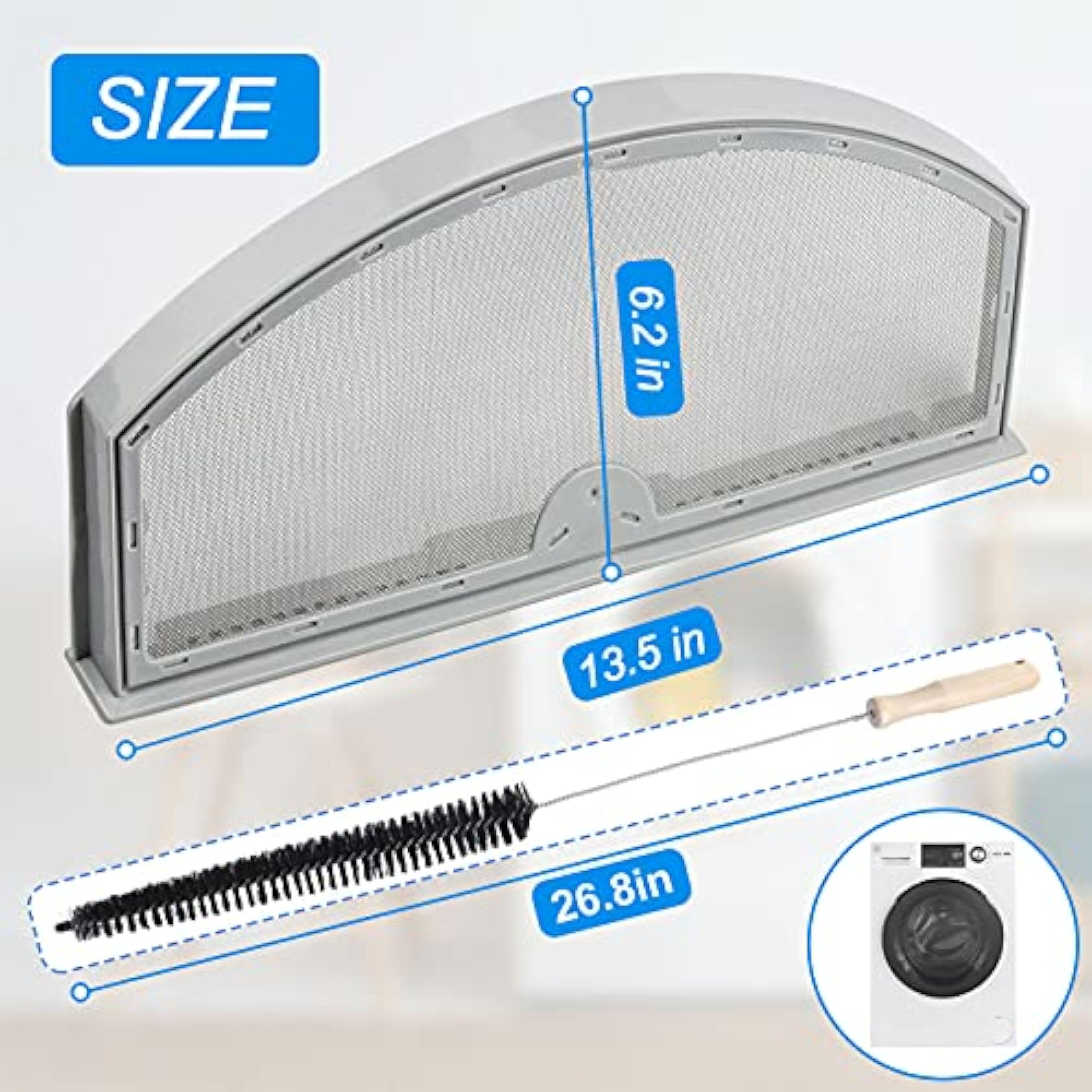 Upgraded WE03X23881 GE Dryer Lint Screen Filter