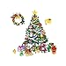 2 Style DIY Christmas Window Stickers Decorations- Merry Xmas Tree- Show Shop Glass Door Home Wall Art Decals - X Large (Christmas Tree)