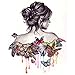 Adarl Full 5D DIY Diamond Painting Rhinestone Butterfly Girl Pictures of Crystals Embroidery Kits Arts, Crafts & Sewing Cross Stitch