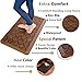 Licloud Anti-fatigue Mat Non-toxic Kitchen Floor Mat Comfort Mat Desk Mat (20x39x3/4-Inch, Antique Light)