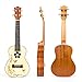 Solid Spruce Ukulele 23 Inch Ukele Concert Uke Mahogany Ukelele Hawaii Guitar