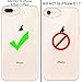CoverON [SecureCard Series] Fit iPhone 8 Plus Case with Card Holder, iPhone 7 Plus Case, Protective Hybrid Cover with Card Slot and Kickstand Case for Apple iPhone 8 Plus/iPhone 7 Plus - Rose Gold