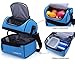 MIER Adult Lunch Box Blue Insulated Lunch Bag Large Cooler Tote Bag for Men, Women, Double Deck Cooler(Blue)