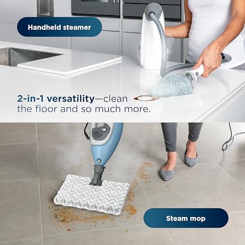 Shark Lift-Away Steam Mop with Detachable Handheld Steam, Blue, S3972BRN photo 11