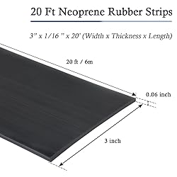 Neoprene Rubber Strips Self Adhesive Solid Rubber