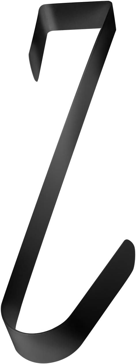 Wreath Hangers - Super Z Outlet Metal Home Over The Door Wreath Hanger for Bathroom, Bedroom, Coats, Towels (15