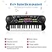 aPerfectLife Kids Piano, 32 Keys Multifunction Electronic Kids Piano Keyboard Musial Instrument for Kids with Microphone (Black)