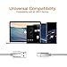 USB Type C Cable,3Ft (2 PACK)USB C to USB A Charger Nylon Braided Fast Charging Cord for samsung Galaxy Note 8 S9 S8 Plus,LG G5 G6 V20 V30,Google pixel xl,Nexus 6P 5X, HTC U11,oneplus 5 Moto Z2(Grey)
