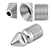 Sewer Jetter Nozzle Stainless Steel SS304 Drain Cleaning Nozzle Sewer Jetter Nozzle with 8 Backward Holes for Pressure Washer 3/8'' BSP Male Thread