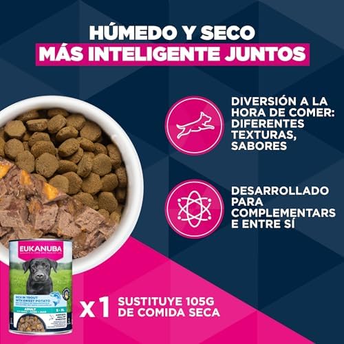 , alimento seco para Perros con Pollo Fresco para Razas Grandes - Alimento seco Premium para Perros Adultos, 15 kg