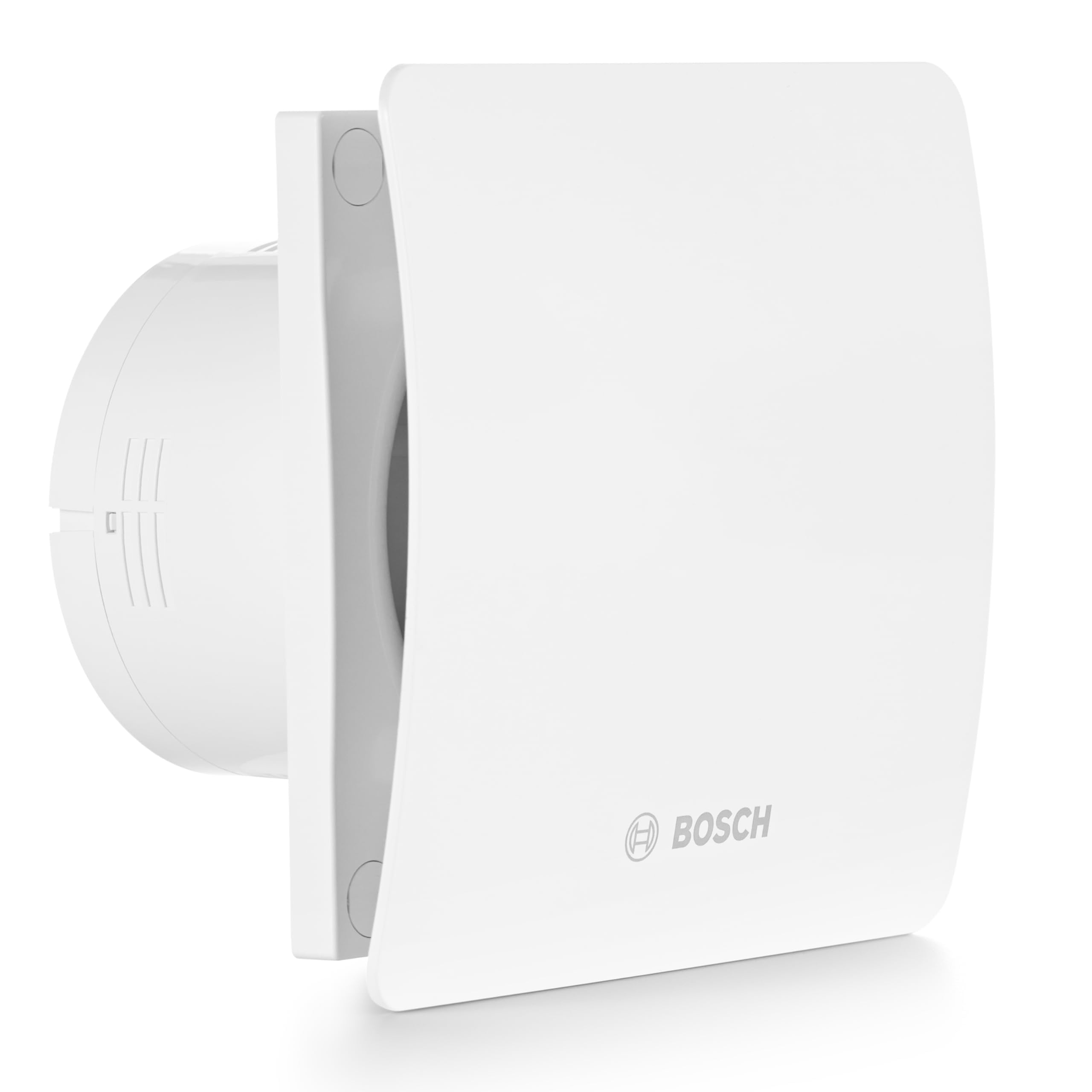 Bosch Badlüfter 1500 W 125 - Für Belüftung im Badezimmer und WC, Gegen Feuchtigkeit und Schimmel - Mit Lichtschalter-Aktivierung - 125mm Durchmesser