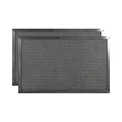 2 PACK Air Filter Factory 9 X 15 X 3/8 Range Hood Aluminum Grease Filters AFF184-M