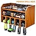 Power Tool Organizer, Drill Charging Station，Drill Holder Wall Mount, Power Too Holder Storage, Cordless Too Drill Organizer, Screwdriver Organizer, Wood Garage Wall Organizer, Drill Organizer Rack