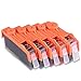 F-INK Full Refillable Ink Cartridge Replacement For HP 564 564XL Ink,Works With Photosmart 7510 7520 7525 3520 6520 D7560 C5380 C5375 C6340 C6350 C6380 D5460 D5445 C510A Printers