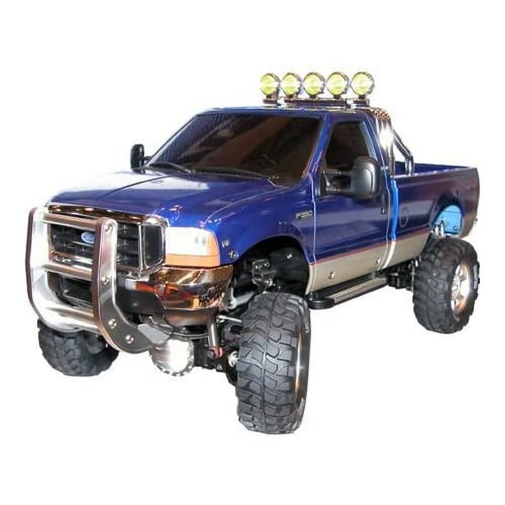 TAMIYA TAM58372 Ford F350 High-Lift american Radio Control Truck, Blue, Large