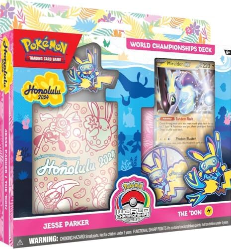 Amazon.com: 2023 Pokemon TCG World Championships Deck – Gabriel