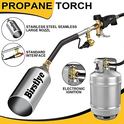 Propane Torch Weed Burner,Weed Torch,High Output 500,000 BTU