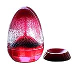 LRZCGB Volcanic Eruption Egg Lovely Personalized Home Office Table Decoration Creative Sandglass (Red)