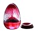 LRZCGB Liquid Sandglass - Volcanic Eruption Shape Liquid Droplet Sand Glass Personalized Home Office Table Decoration(Red)