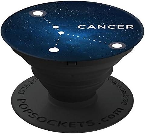 Fuzewear Zodiac Constellation Cancer Star Map PopSockets Stand for Smartphones and Tablets