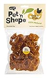 Pet 'n Shape Chik 'N Rings - All Natural Chicken Jerky Dog Treats, 8 oz, 1 Pack