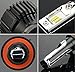 JDM ASTAR Newest Version G4 8000 Lumens Extremely Bright AEC Chips H13 9008 All-in-One LED Headlight Bulbs Conversion Kit, Xenon White