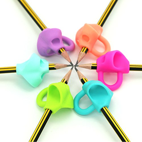 image for Pencil Grips Qingo 2018 New Finger Grip Writing Aid Grip Trainer Postu