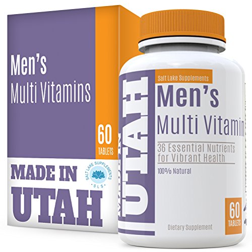 Multivitamins for men formulated for easy absorption, h…