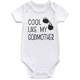 Cool like my Godmother baby clothes godson goddaughter present from godparent infant Outfits