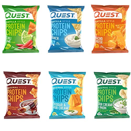 Quest Nutrition Protein Chips Ultimate Variety Pack. Tortilla and