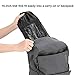 Oumers Snorkel Fins, Travel Size Adjustable Strap Diving Flippers with Mesh Bag and Extra Buckle Connector for Men Women Snorkeling Diving Swimming