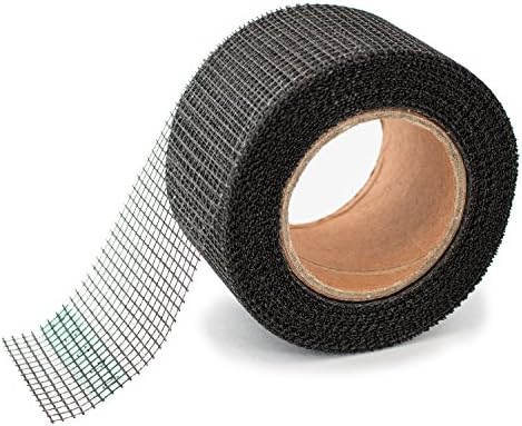 Window Door Screen Repair Tape - 65 Feet Long - Self Adhesive and Weatherproof Repair Tape - Ideal for Covering up Holes and Tears Instantly - Prevents Intruding Insects