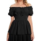 Renaissance Shirt Women Off Shoulder Medieval Pirate Steampunk Tops Peasant Top Vintage Victorian Blouse