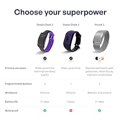 Pavlok Shock Clock 3 | Smart Alarm for Heavy