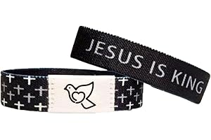 Zehiseta Bible Verse Bracelets With NFC, Christian Daily Bible Verse Bracelet, Inspirational Bible Verse With NFC Music, Wearable Bible Bracelet Christian Wristbands Bible Gifts For Men Women