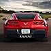 C7 Corvette Stingray Chrome License Plate Frame with Stingray Script & Fish Logo