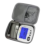 Hard Travel Case for Care Touch Fully Automatic Upper Arm Digital Blood Pressure Monitor by co2CREA