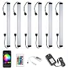 LAIFUNI Under Cabinet LED Lighting – Dimmable Under Counter Lights, WiFi Smart Controlled,RGB,12 Inch, Multicolor Lamps…