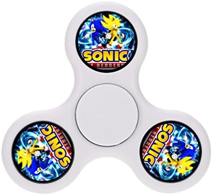 Pandazc Sonic Fidget HAND Spinner Kill Time Toy with Ultra Speed Deep Groove Bearings- Autism Toys Best Boredom Reducer Stress Toy Hand Spinner Fidget Toy for Kids &amp; Adults
