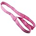 FIT SPIRIT Adjustable Cotton Yoga Mat Carrying Strap, Pink