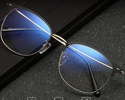 RROWER Azul de Bloqueo de la luz Gafas de Ordenador, Tableta de Lectura/Juegos