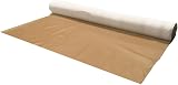 A-Express Grained Faux Leather Fabric Waterproof 5m Beige 140cm Wide view 5