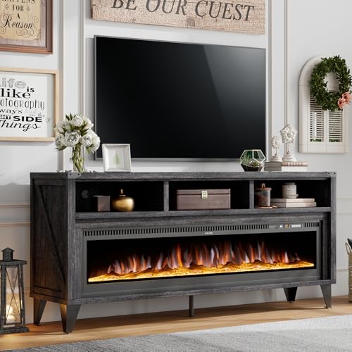 AMERLIFE Fireplace TV Stand