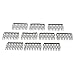 MagiDeal 10 Pieces 10 Teeth Metal Black Wig Combs Hair Pins Clips DIY for Women Beauty