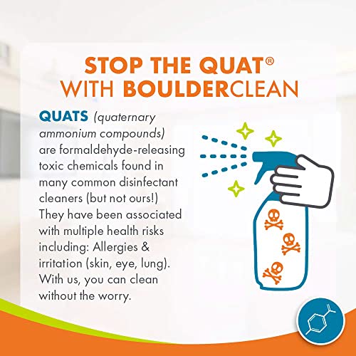 Boulder Clean Disinfectant Cleaner, Lemon Thyme, Eliminates 99.9 of