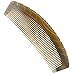 Fine Tooth Comb Natural Ox Buffalo Horn Comb - Anti-Static Hair Massage Comb