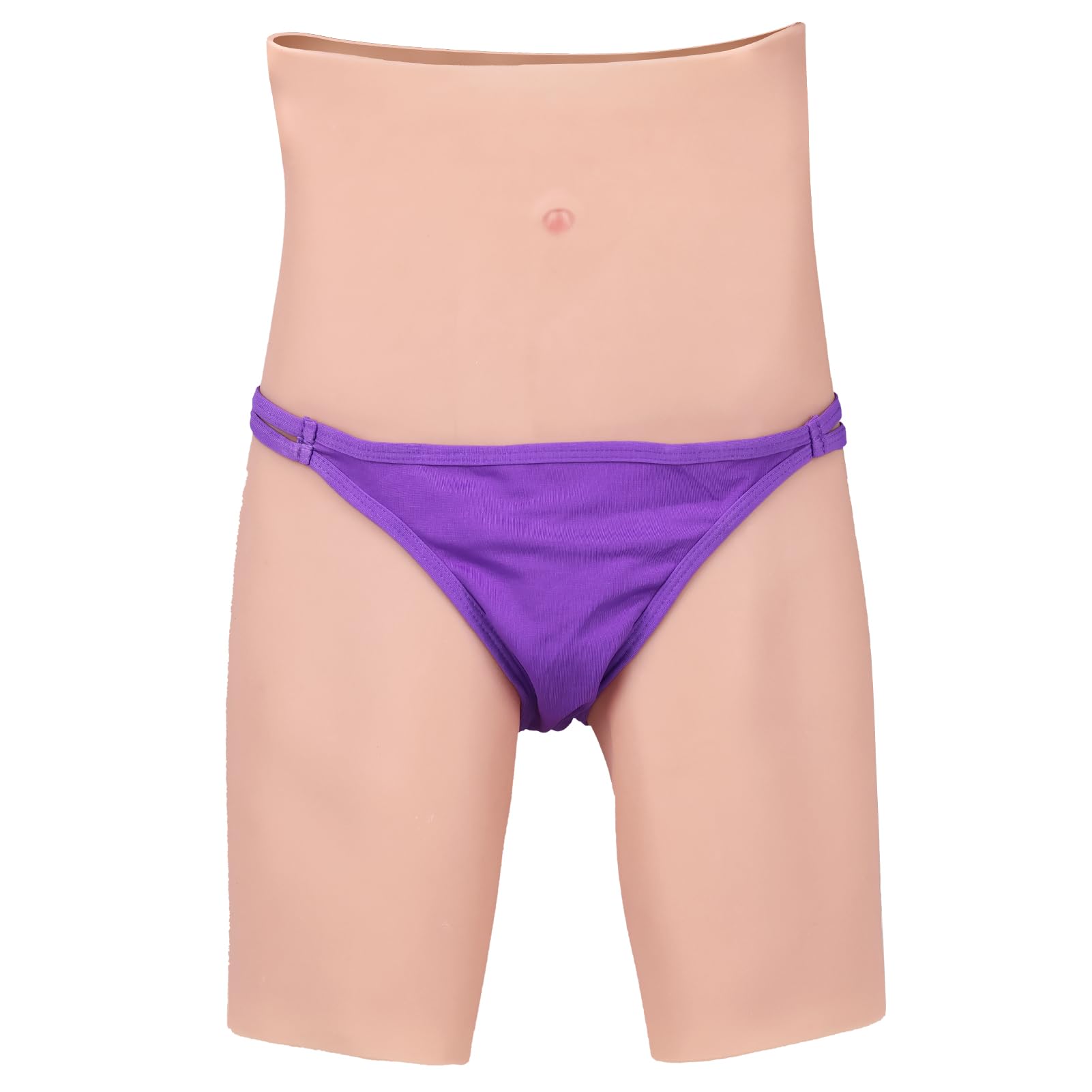 Photo 1 of ****CORRECT ITEM****Vnmcry Fake Vagina Butt Pants 3.0 Ultra Crossdressing Silicone Pussy Vagina Panties With Pee Hip Enhancer Transgender Panty (without Hair,Beige-L)