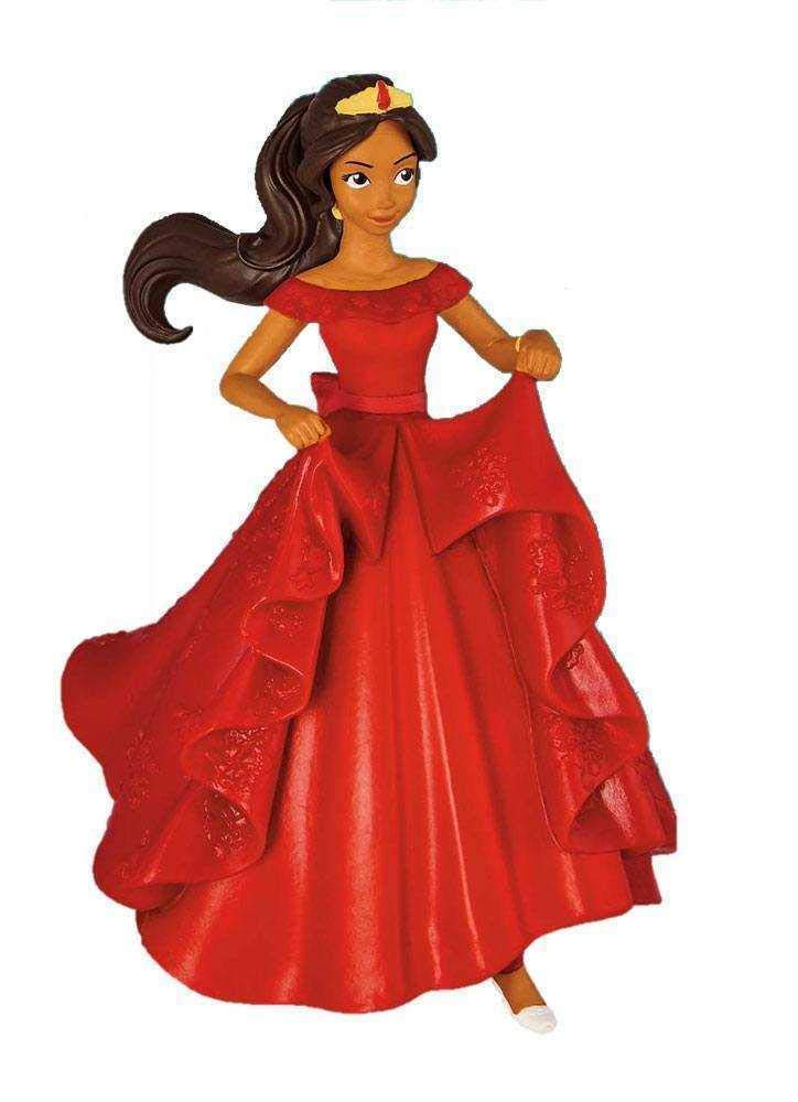 Bullyland 13255 Walt Disney Elena by Avalor in a Ball Gown, approx. 10 cm Tall, Lovingly Hand Painted Figure, PVC , Great Gift for Boys and Girls for Imaginative Play