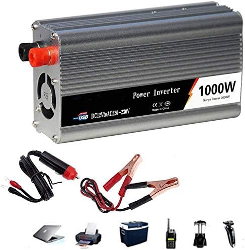 Kk 1000w ピーク00w ポートとカーバッテリーへの直接接続を充電110v Ac
